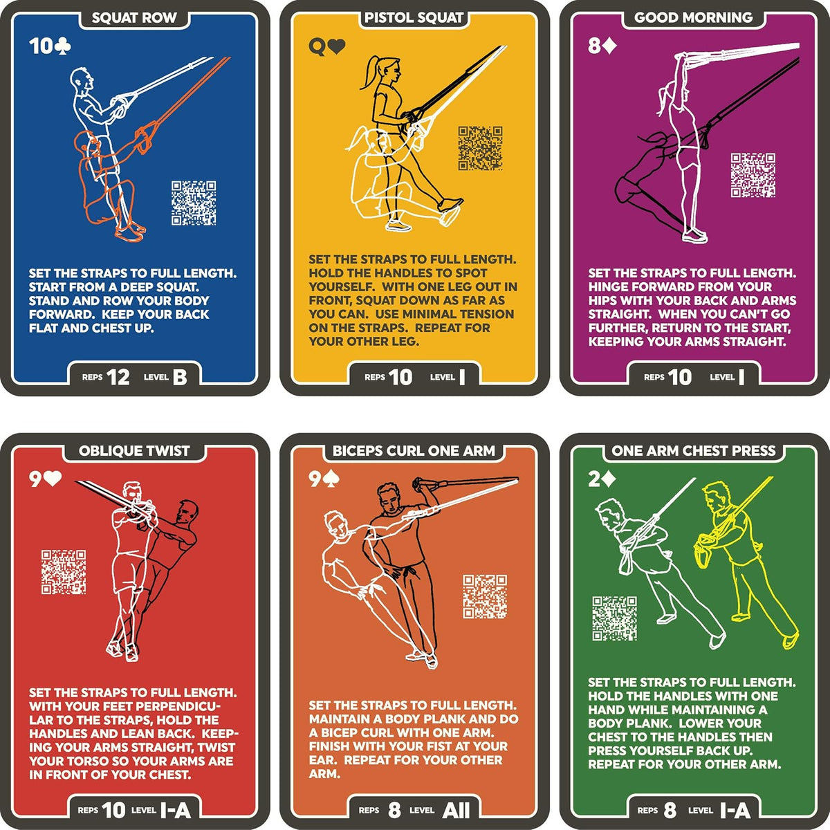 Stack 52 Suspension Exercise Cards Mega Pack