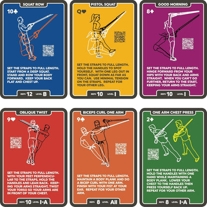 Stack 52 Suspension Exercise Cards Mega Pack