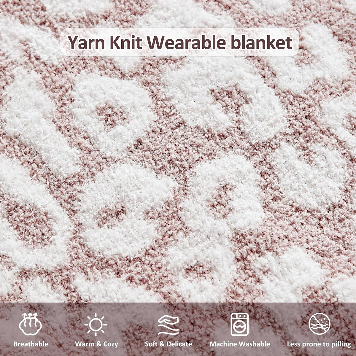 WDCOZY Wearable Blanket Hoodie Poncho Throw Comfy Soft Warm Cape Shawl Cozy Cloak Wrap Hooded with Sleeves For Women Adults