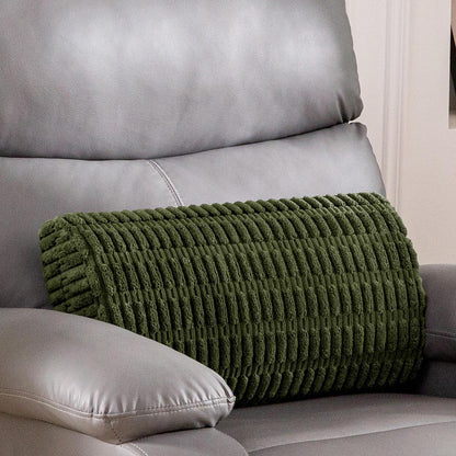 Lumbar Support Pillow for Recliner Chair/Office Chair/Couch, Memory Foam Back Support Cushion with Adjustable Strap, Recliner Cushions for Lower Back Pain Relief, Sleeping, Washable Cover, Beige