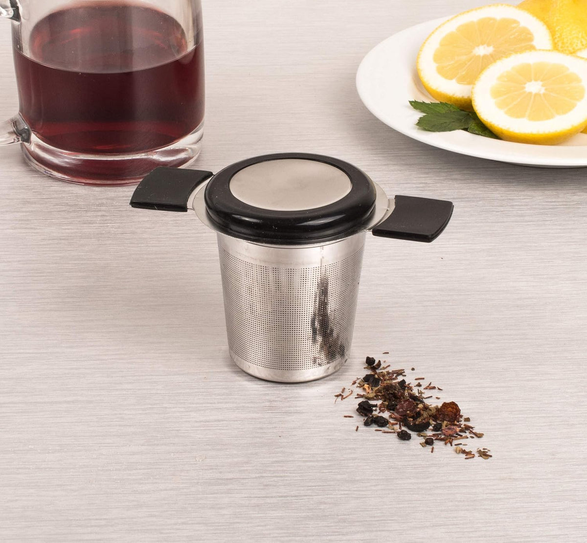 HIC Kitchen Tea Bag Squeezer, 18/8 Stainless Steel