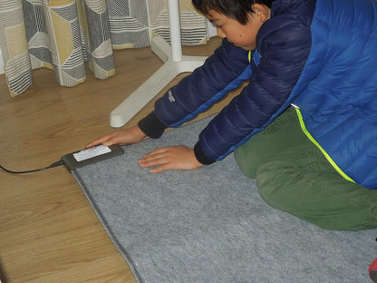 Hot Carpet Under Rug Instant Radiant Floor Heater Electric Mat Heated Area Rug Great for Yoga (720 Watt 92" x 76.5" Inches) Made in Seattle WA