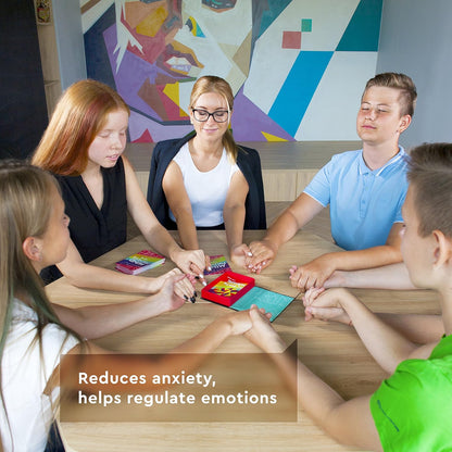Mindfulness Cards - Conversation Cards for Kids and Therapy Games for Teens, Kids and Adults. Mindfulness Game for Better Communication and Social Skills - Great Teacher Gifts or Homeschool Essentials