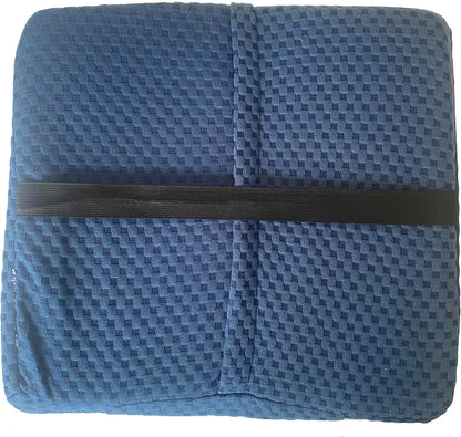 Therapist's Choice Memory Foam Contoured Lumbar Support Pillow - Office Chair Back Support, Back Cushion and Lower Back Pillow - Desk Chair Back Support