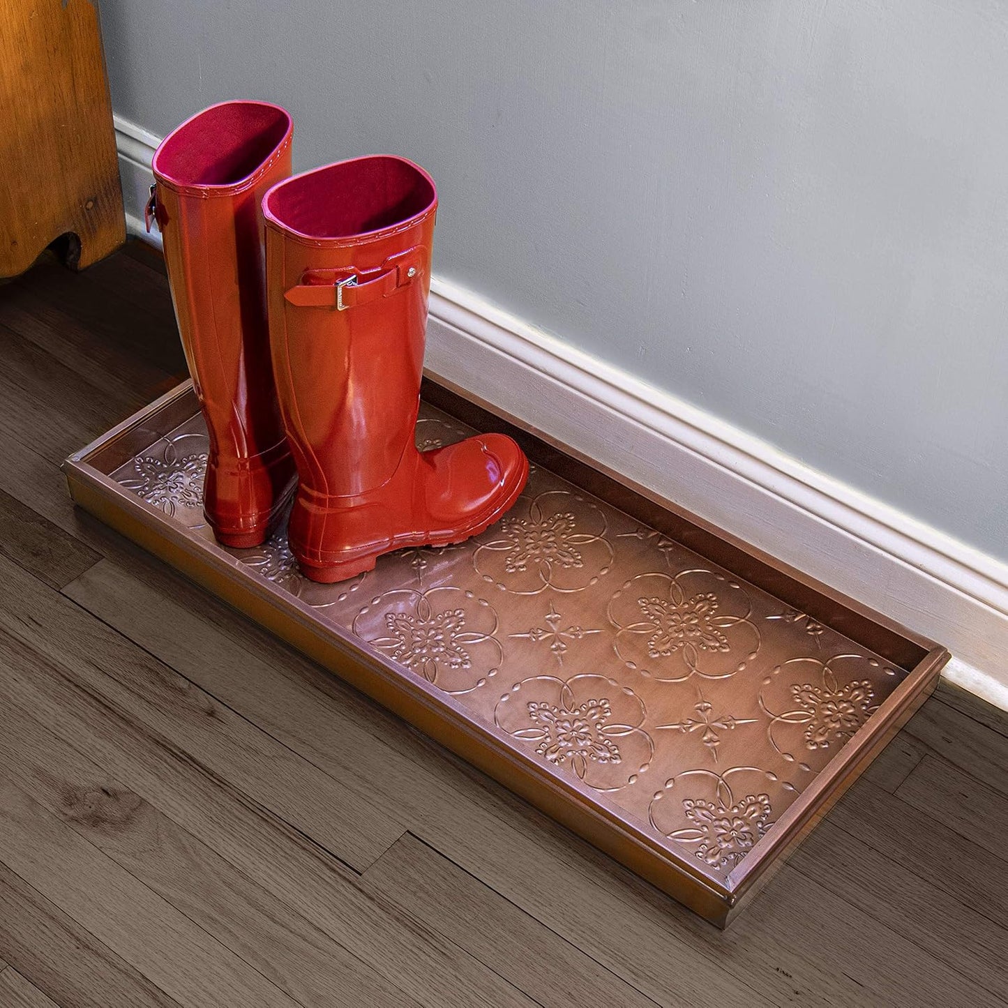 Good Directions 205VB Double Circles Copper Boot Tray Large