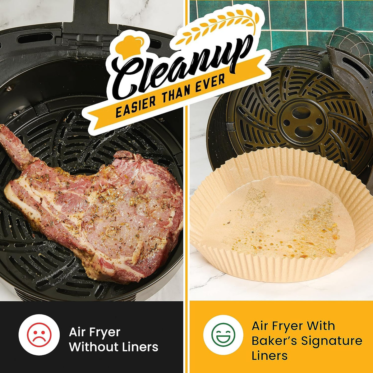 Air Fryer Paper Liners, Air Fryer Disposable Liners