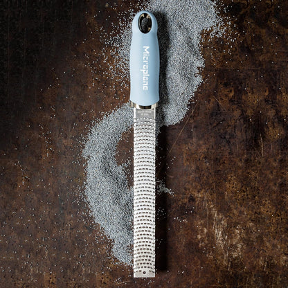 Premium Classic Series Zester - Lipstick Pink | Lemon Zester tool, Hard Cheese & Vegetable Grater | For Citrus, Parmesan Cheese, Garlic, Ginger, Nutmeg | Fine Stainless Steel Blade, Made in USA