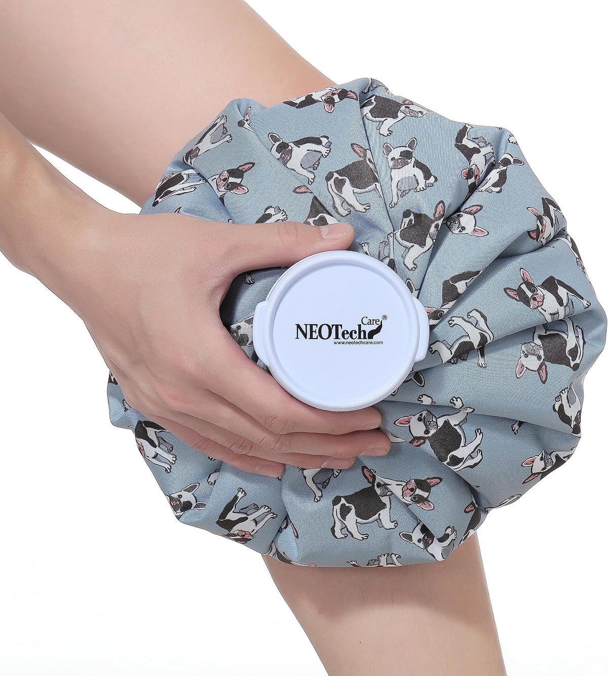 Neotech Care Ice Bag with Screw Top Lid (Smiley Face Design, 8 inch)