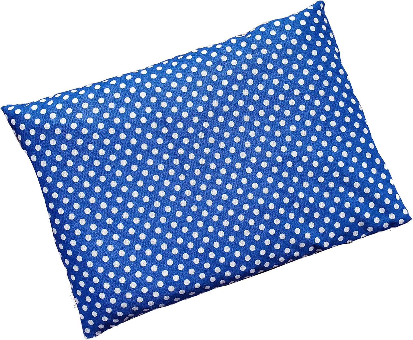 Microwavable Corn Filled Heating Pad and Cold Pack/Washable 100% Cotton Cover (Cross Hatch - Mint, 7.5in W x 11in L)