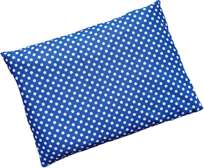 Microwavable Corn Filled Heating Pad and Cold Pack/Washable 100% Cotton Cover (Cross Hatch - Mint, 7.5in W x 11in L)